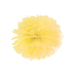 Pom poms žlutý 15 cm